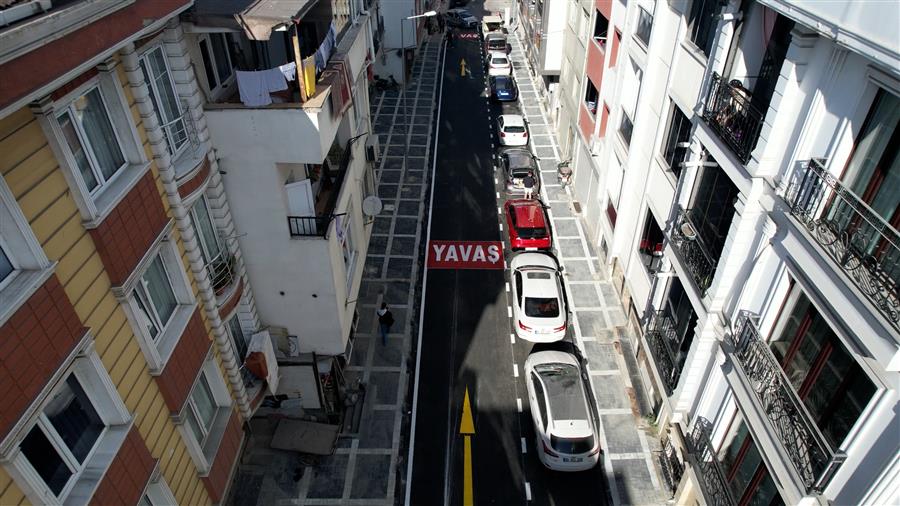 Sipahiler Caddesi Baştan Aşağı Yenilendi