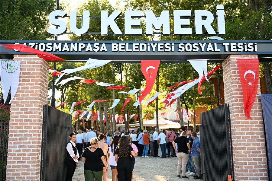 Su Kemeri Sosyal Tesisi’Ni Açtık