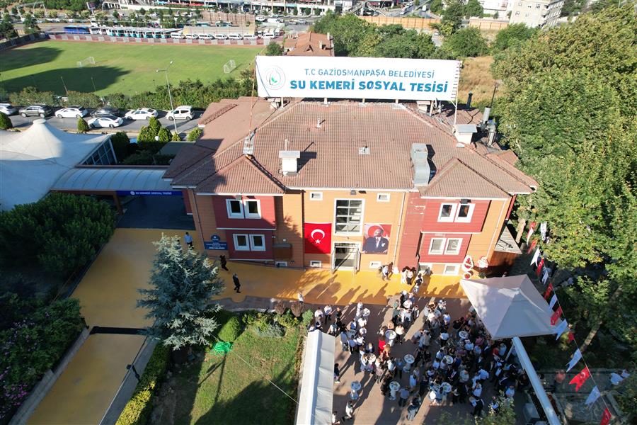 Su Kemeri Sosyal Tesisi’Ni Açtık