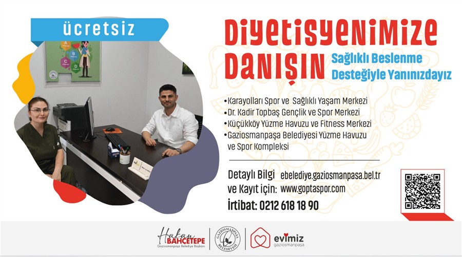Sağlıklı Yaşam İçin Ücretsiz Diyetisyen Hizmeti